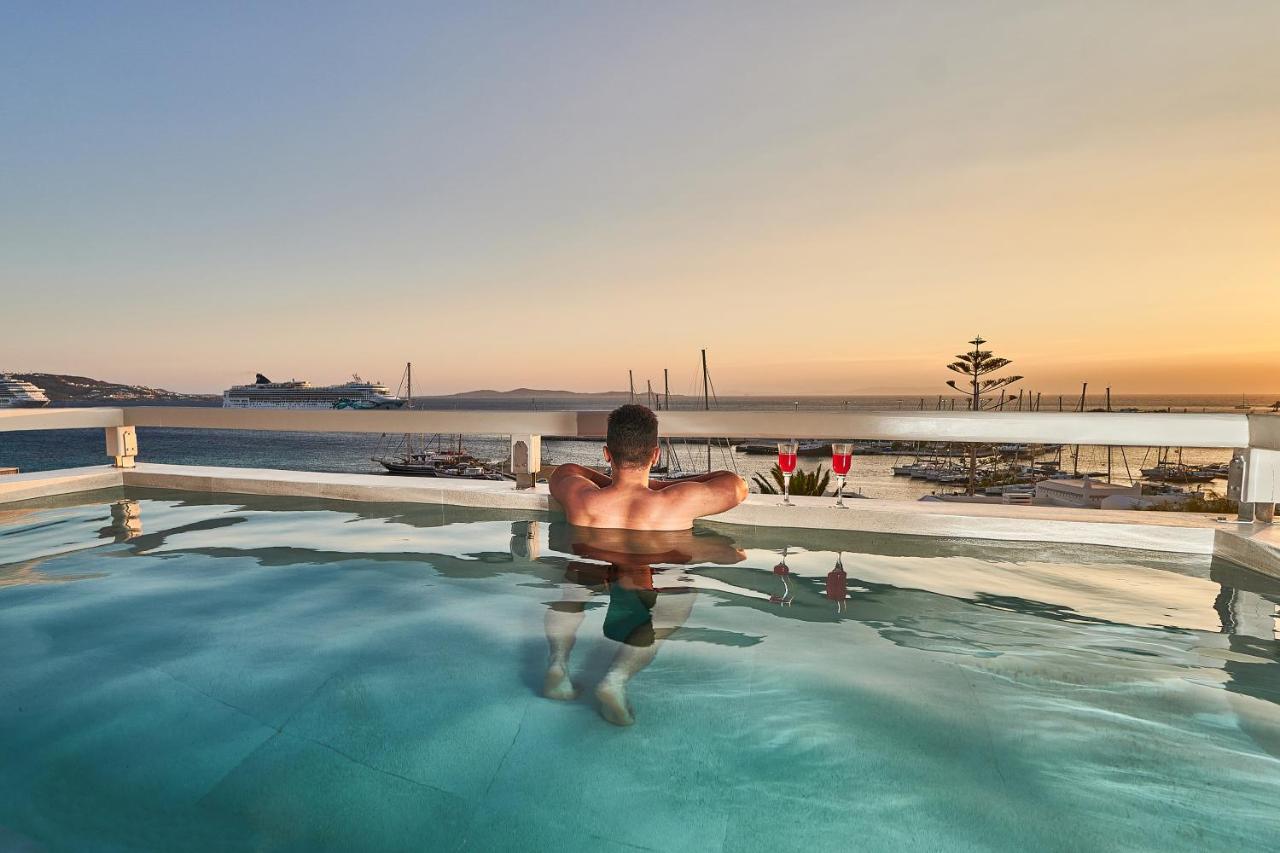 Aqua Mykonos Suites - Adults Only 투를로스 외부 사진