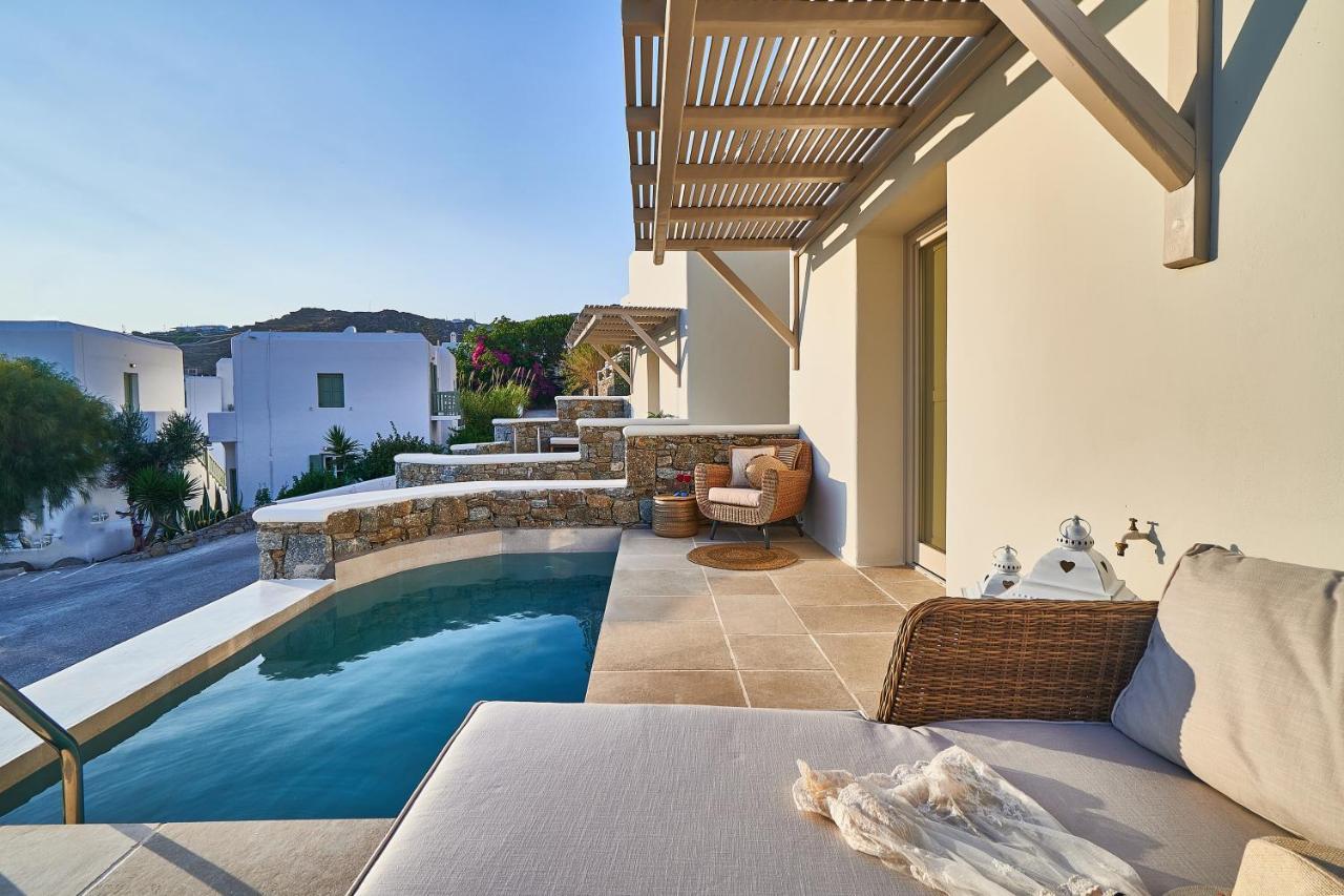 Aqua Mykonos Suites - Adults Only 투를로스 외부 사진